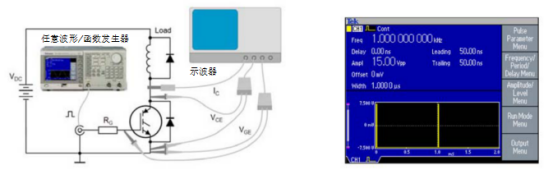 泰克信號發(fā)生器在分析IGBT電路的開關波形應用(圖2)