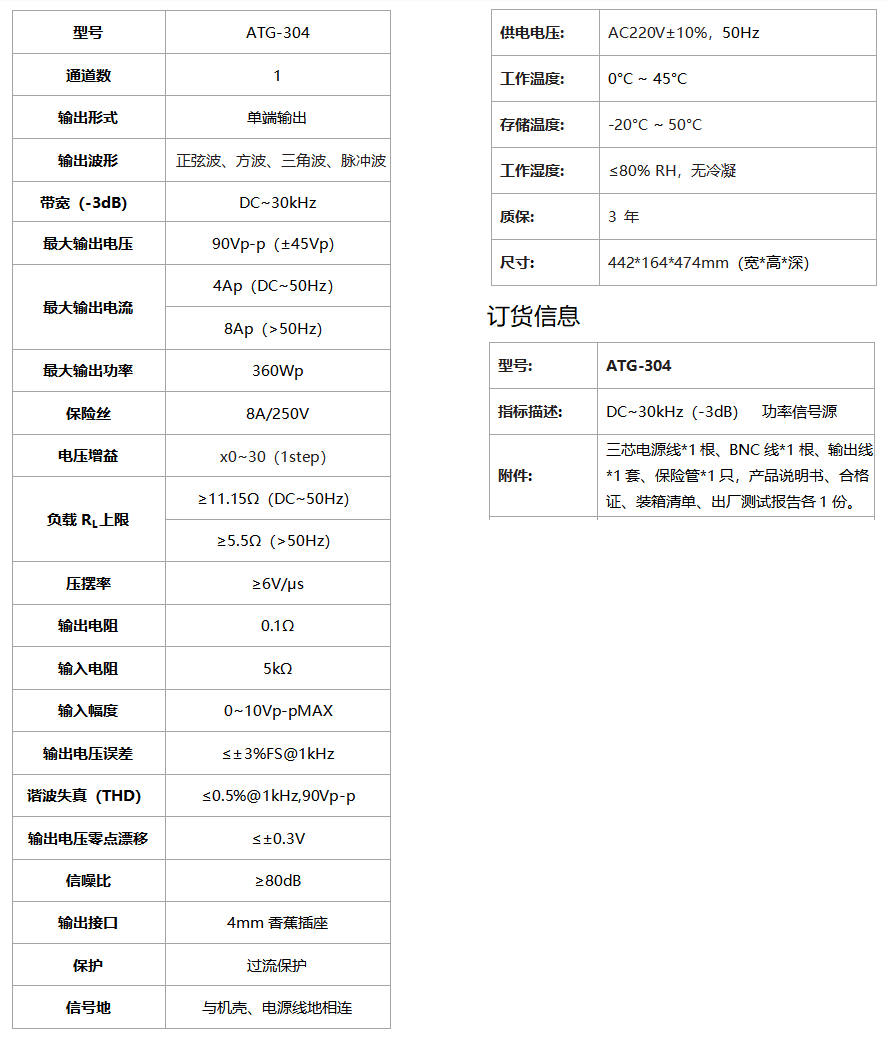 ATG-304功率信號(hào)源(圖1)