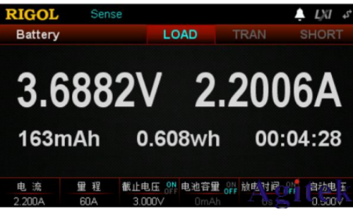 普源DL3000 可編程電子負(fù)載電池放電測試應(yīng)用指南(圖3)