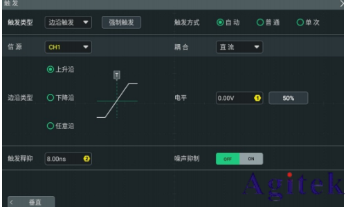 普源示波器DHO800脈寬觸發(fā)與邊沿觸發(fā)(圖1)