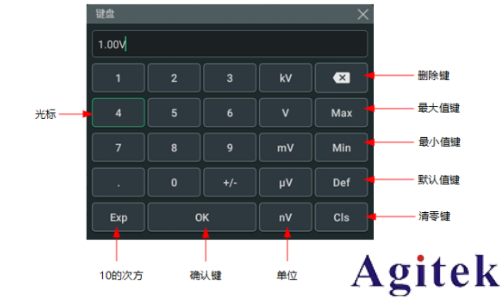 普源示波器DHO1000 參數(shù)設置方法(圖4)